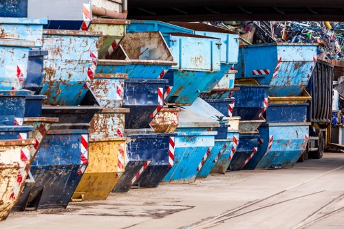 Professional team handling office clearance in Stokenewington